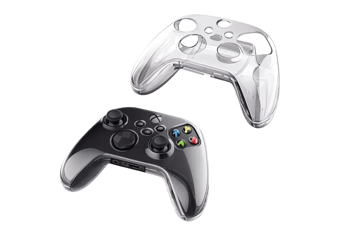 Crystal Clear Protective Case for Gaming Controller