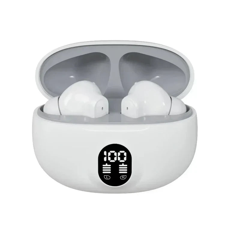 TWS Wireless Bluetooth Earphones with Microphone, Noise Reduction & High-Fidelity Bass