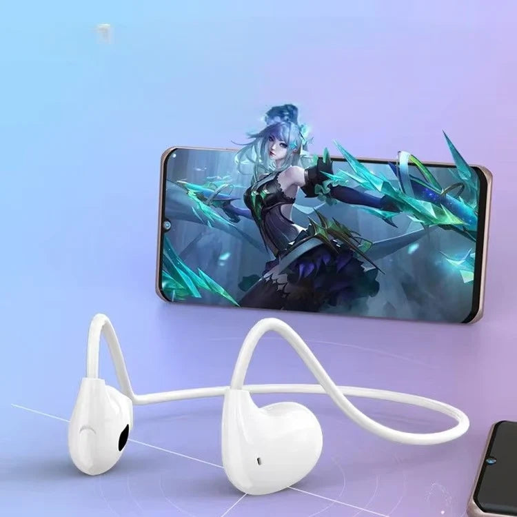 Wireless Air Conduction Sports Headphones with Bluetooth & HD Microphone