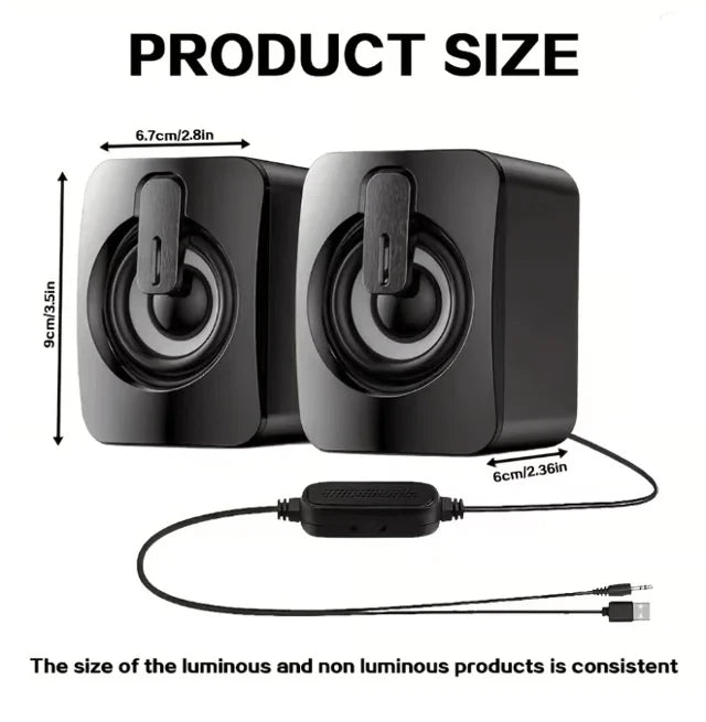 USB Desktop Computer Speakers