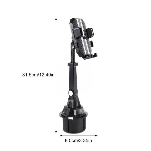Universal Car Phone Holder – Adjustable Smartphone Cup Holder Mount