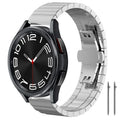 20mm Stainless Steel Bamboo Link Watch Band for Smartwatches