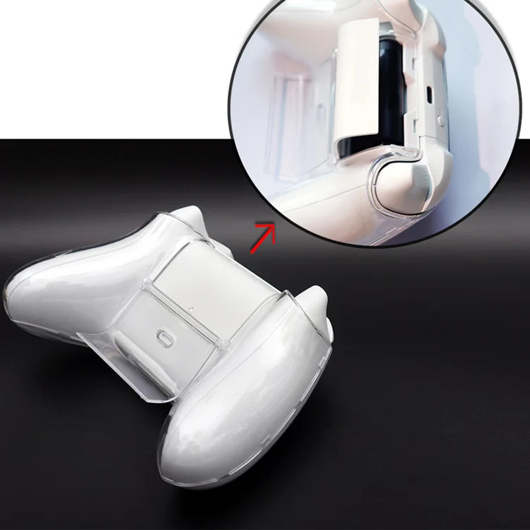 Crystal Clear Protective Case for Gaming Controller