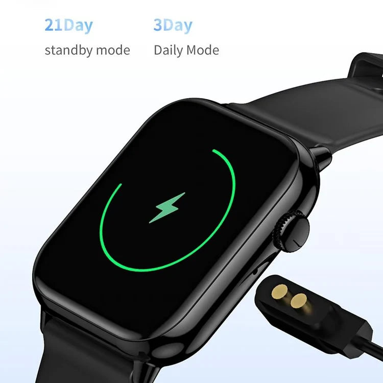 HD15 Smart Watch with 1.75-Inch Display, IP68 Water Resistance & Bluetooth Calling