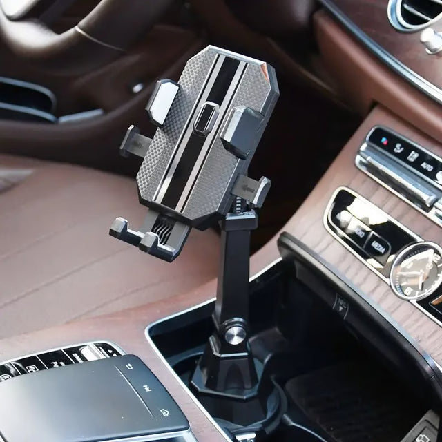 Universal Car Phone Holder – Adjustable Smartphone Cup Holder Mount
