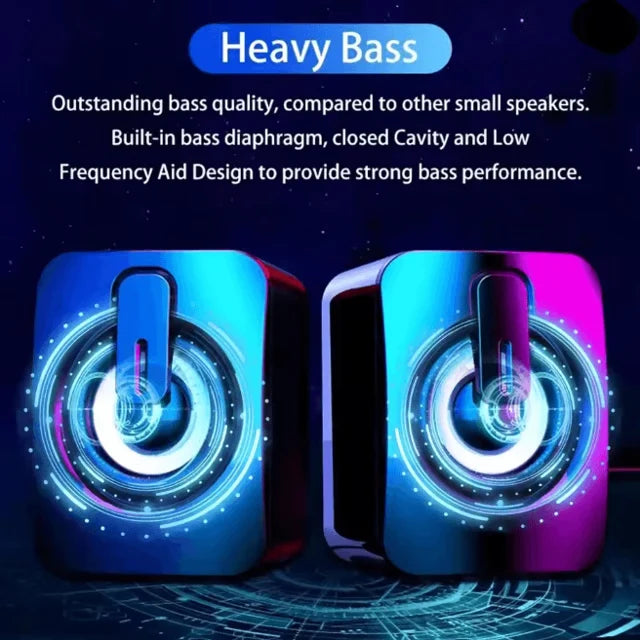 USB Desktop Computer Speakers